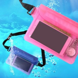 Waterproof Waist Bag Hip Pack Sky Blue 4ea