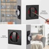 Dontay 2 Pack Pocket Door Privacy Lock, Flush Handles, 2-3/8"