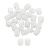 sourcing map 100Pcs 0.34"x0.39" Hinge Dowels, Plastic Dowel Insert with