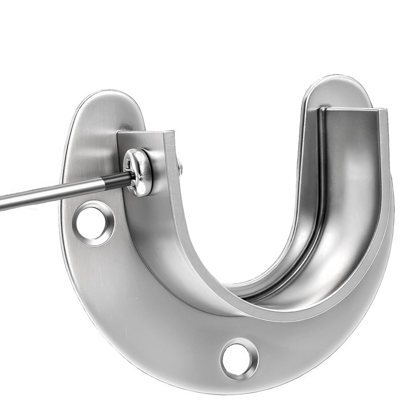 Coloch 16 Pack Stainless Steel Closet Pole Sockets, 1-1/4 Inch