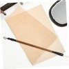 Operitacx 50pcs Half Raw Xuan Rice Paper for Calligraphy Drawing