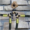 VEHIRANS Garden Hose Y Splitter Adapter, 2 Way Y Valve