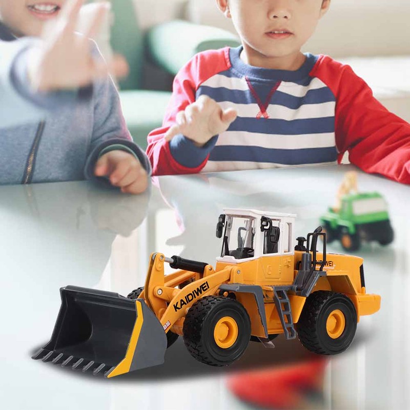 1:40 Excavator Digger Model Engineering Vehicle Toy with Sound Light