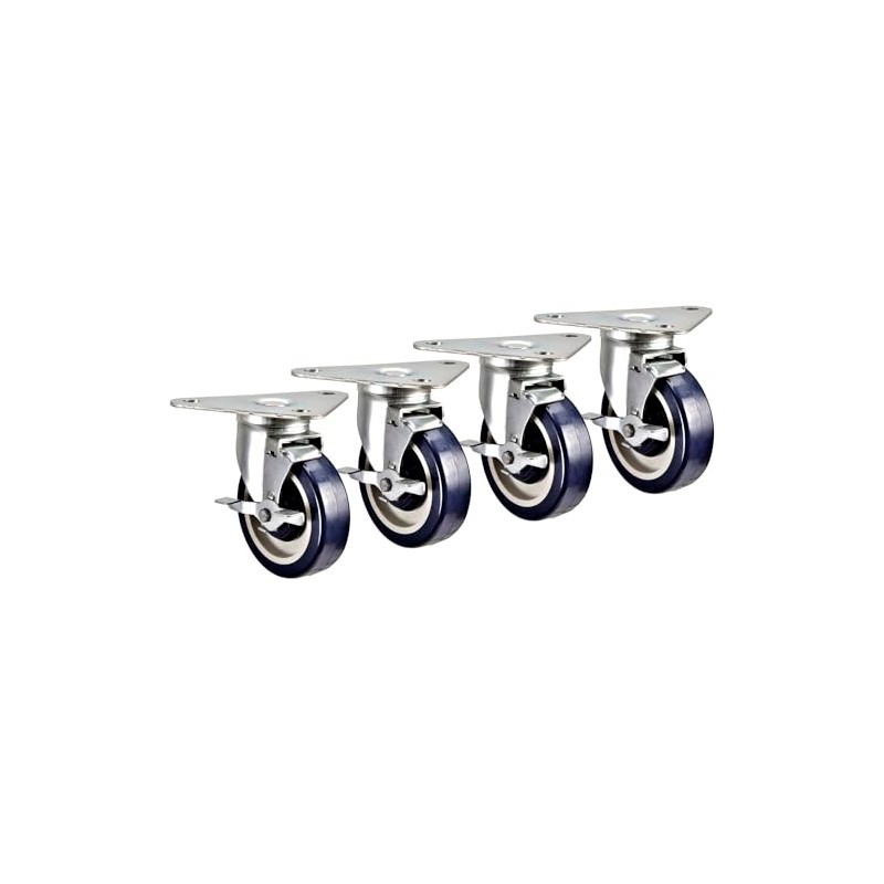 Vollum Triangle Plate Casters for Heavy Equipment