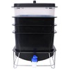 ESPIDOO Worm Farm Composting Bin 4 Tray: 20L Stackable Compost