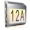 CSL - LED Solar House Number Light Stainless Steel -