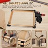 Sebupar 2 Pack Woodworking Band Clamps with 23 ft Variable