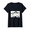 Womens Kylie Minogue 1980s Actress & Pop Star V-Neck T-Shirt