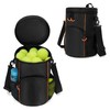 DSLEAF Tennis Ball Bag, Holds Approximately 45 Pieces, Baseball Bag,