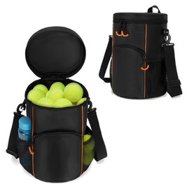 DSLEAF Tennis Ball Bag, Holds Approximately 45 Pieces, Baseball Bag, Lacrosse Ball Bag
