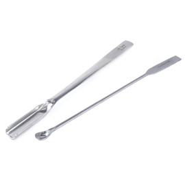 blueINOX Portion Spoon (Dosing Spoon) and Micro Spoon Spatula (Ointment Spatula/Laboratory Spatula)