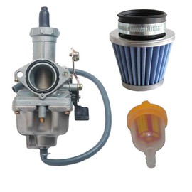 OxoxO Replaces PZ27mm 27mm Cable Choke Carburetor with 39mm Air Filter Compatible with 4 Stroke CG 125cc 150cc 200cc 250cc 300cc ATV Go Kart Dirt Bike Quad Carb Chinese Sunl