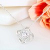 Long tiantian Bonus Mom Necklace Step Mom Gift Love Knot