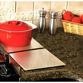 WD - KC Countertop Protector Heat Resistant Trivets for Hot Pots and Pans - Non-Slip Insulated Heat Pads for Kitchen Counter - Choose Size (7" x 7" Sq. Set of 2)