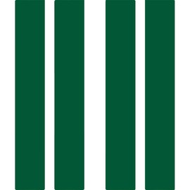 NBFU Long Stripe Racing Car 2 (Green) (Set Of 2) Premium Waterproof Vinyl Decal Stickers For Laptop Phone Accessory Helmet Car Window Bumper Mug Tuber Cup Door Wall Decoration