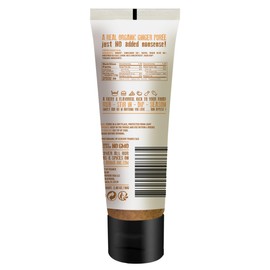 Aroma One Ginger Puree Paste - Organic Herb Concentrate for Cooking, Seasoning & Sauces - Fresh Flavor Enhancer, Non-GMO, Gluten-Free, Vegan - Easy Squeeze Tube, Kitchen Must-Have - 80g (2-Pack)