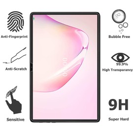 elitegadget 2 Pack Glass Screen Protector for onn. 10 Gen 4 (2024) 10.1 Inch Tablet - Tempered Glass Film/High Definition/9H Hardness/Scratch Resistant