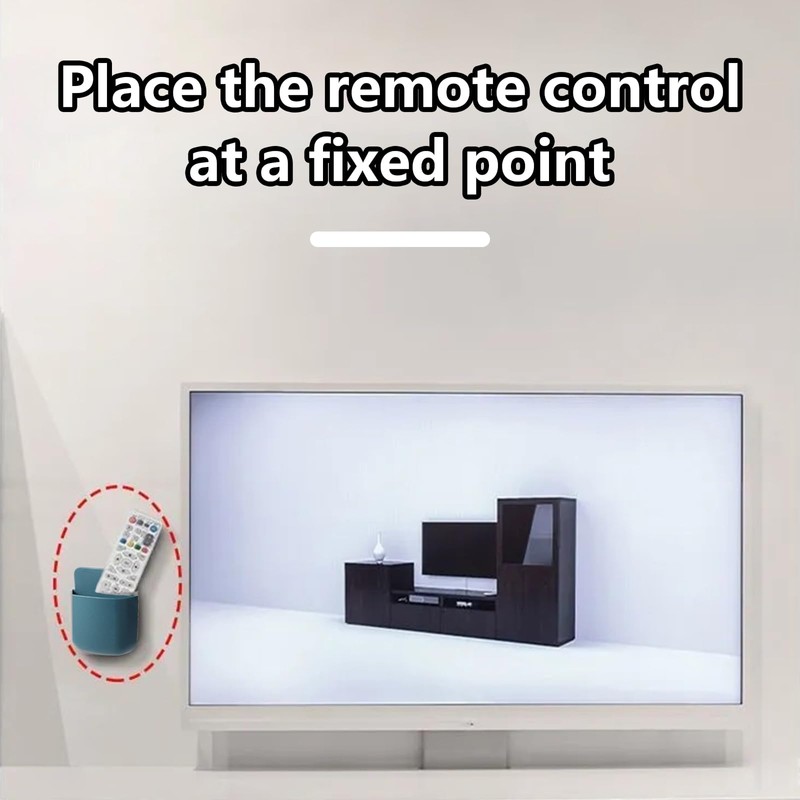 Wall Storage Holder Set 4 Colours 11.5 x 9 x