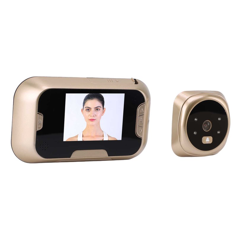 Peephole Camera Automatic Photo Taking 120° Viewing Angle Infrared Night