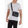 Armani Exchange Men's Essential Capri Adjustable Strap Camera Case, Black,