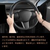 YHJKOPO Black Steering Wheel Cover for Nissan Serena C28 Nissan