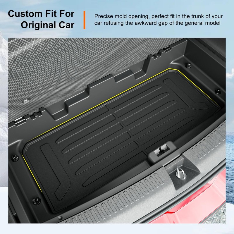 powoq Cargo Mat Compatible with 2024-2026 Chevy Traverse Trunk Mat