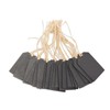 Gift Tags with String, 24 Pack Small Chalkboard Signs, Name