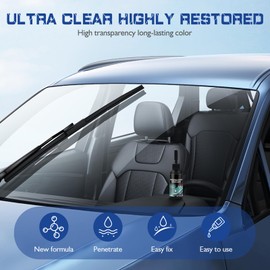 2PCS Windshield Crack Repair Kit, Windshield Chip Repair Kit, Windshield Repair Kit for Chips and Cracks Car Glass Repair Kit, Glass Repair Liquid for Cracks, Cracks Gone Glass Kit