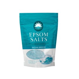 Elysium Spa Ocean Breeze Epsom Salts | Natural Magnesium Sulphate Bath Crystals with Essential Oils for Relaxing & Tired Aching Muscles (450g)