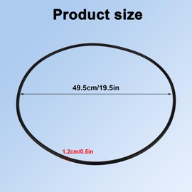 BOXOB 39010200 Pool Filter Tank Clamp O-Ring Replacement for Pentair CCP520/420/320 FNSP24/36/48/60 FNS Plus QuadD.E60/80/100 Filters & Fiberglass Reinforced Polypropylene Tank Filters
