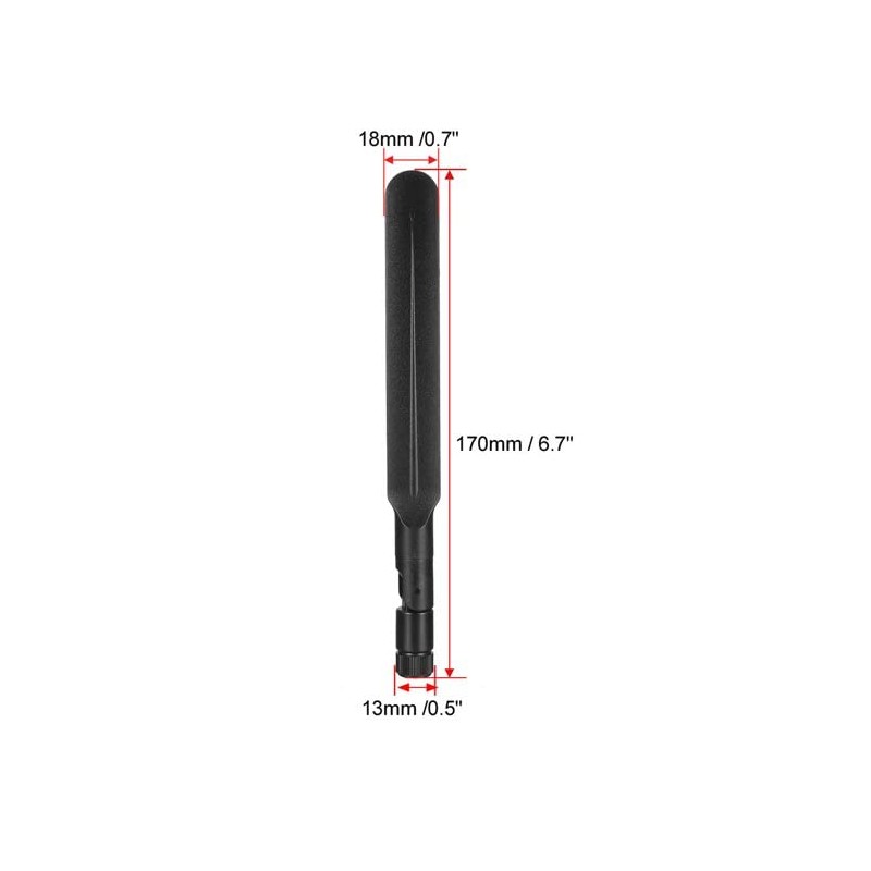 4G LTE Antenna - 10dBi RP-SMA Male Cellular Antenna for
