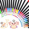 JOYIT Children's Felt Tip Pens, Watercolour Pens with Two Tips,