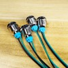 Gebildet Pack of 4 12 mm 3V-4.5V-5V-6V-7.5V-9V LED Metal Indicator