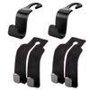 ZEPIQOR Pack of 6 Car Storage Hooks, Car Plastic Hooks