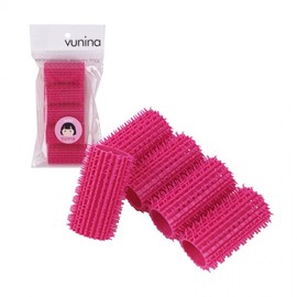 Ave Tangle Hair Roll Deep Pink - Medium (720362) 5ea