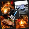 2pcs Encendedores de Butano, Encendedor Recargable con Llama Chorro Sdecuado,