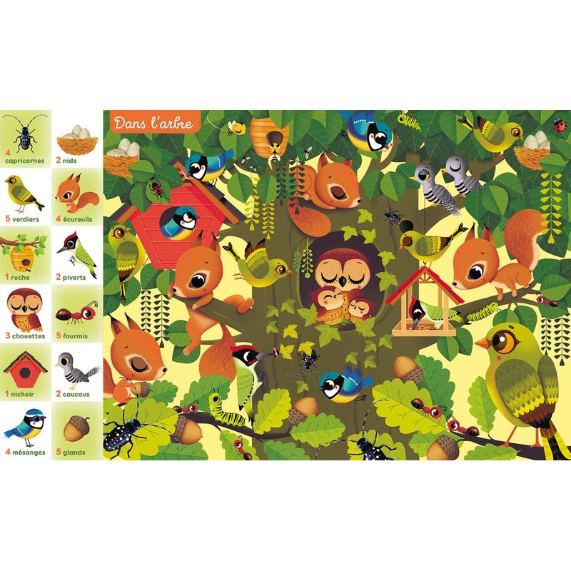 Cherche, trouve et compte - Le jardin - Dès 3