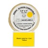 HOUSELABELS 1.5" x 1" Yellow Multipurpose Labels on 1" Core
