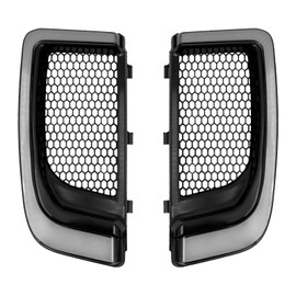 Lower Fairing Lights LED Turn Signals Running Light Fit for Harley Road Glide Street Glide Electra Glide Ultra Limited 2014-2023 Black