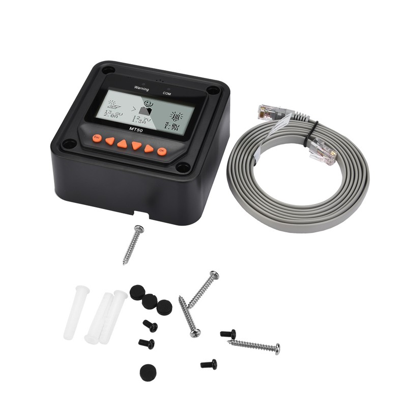 MT-50 Solar Controller LCD Display Remote Meter for TRACER A