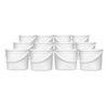 Living Whole Foods, 1 Gallon White Bucket & Lid -