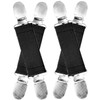 TOVINANNA 4Pcs Lost Glove Clips for Reusable Elastic Mittens Holders