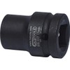 KS Tools 515.1317 Hexagon impact socket, short, 3/4", 17mm