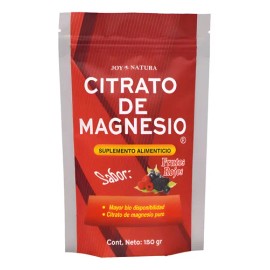 Citrato De Magnesio Sab Frutos Rojos 150 G Joy Natura                                                                                                 