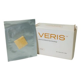 Apósito Veris Colágeno-miel Manuka 5x5 Cm Pack 3 Beige