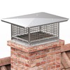 YITAHOME Chimney Cap, 13" x 17" Chimney Cover for Outside,