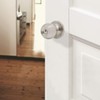 Probrico (2 Pack) Keyed Alike Door Knobs Combo Pack, Brushed