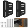 2Pcs Queen Bed Modification Plate, Headboard Attachment Kit, Heavy Duty