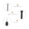 LALAFINA 1 Set Hand Drill Pin Vise with Drill Bits