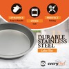 2pk 8 Inch Cake Tin | Durable Stainless Steel Round